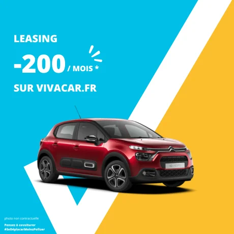 Location voiture -200€/mois
